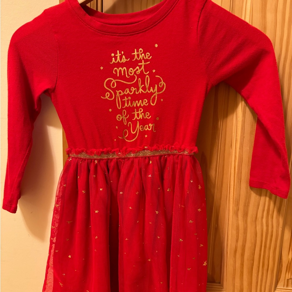 Cat and Jack Christmas Dress